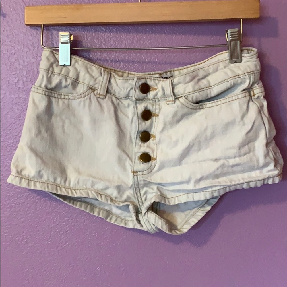 High waisted shorts